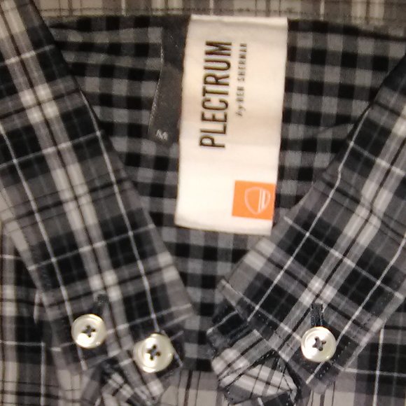 Ben Sherman Plaid Long Sleeve button down Plectrum - Picture 5 of 6